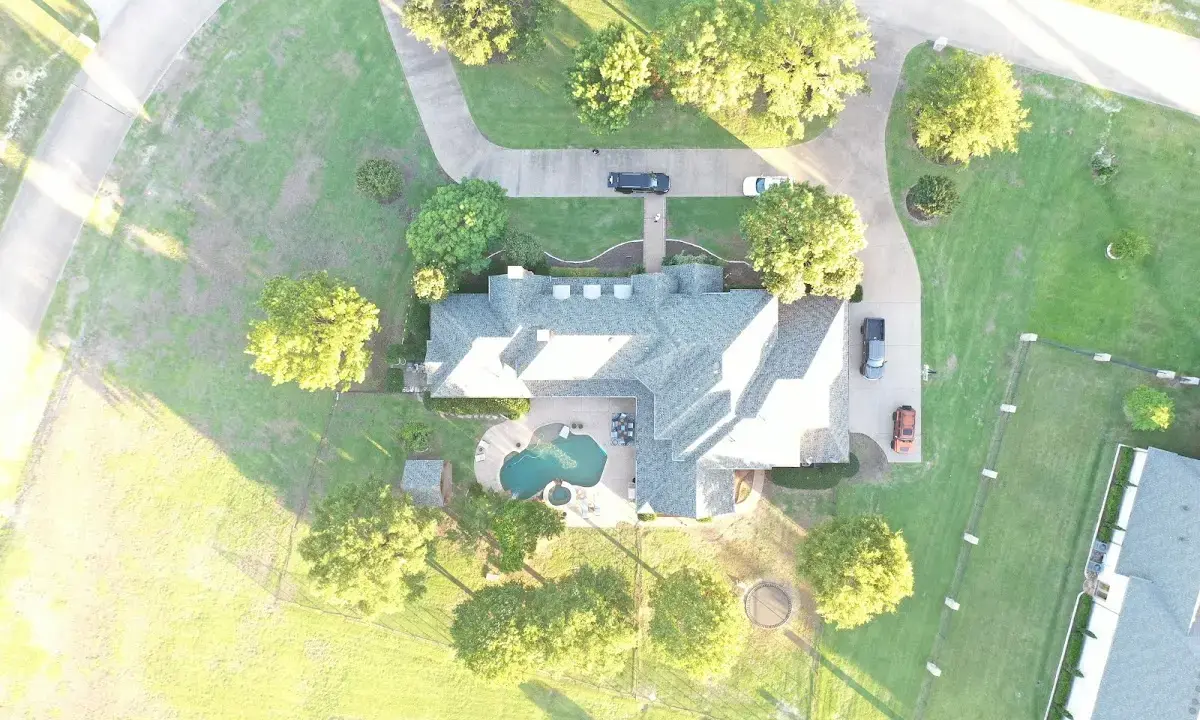 New shingle roof installation on a home in Frankfort